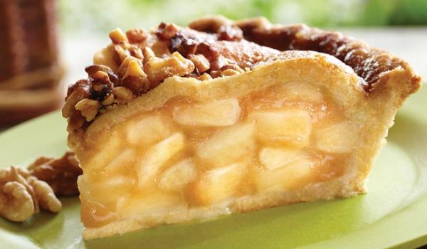 Apple Pie with Nuts Recipe