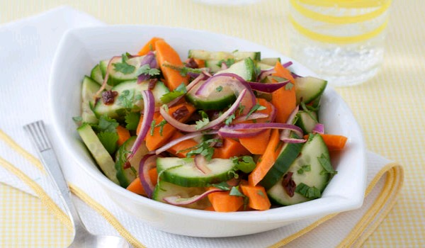 Carrot Cucumber Salad