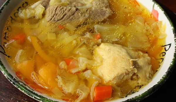 Chicken and Cabbage Soup