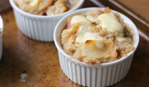 Custard Bread Pudding Recipe