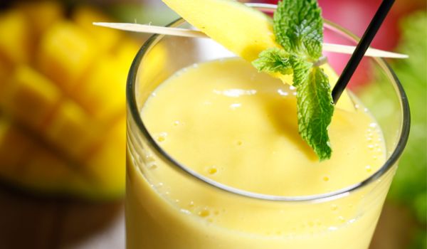 Mango-Mint Lassi With Indian Sweet Spices