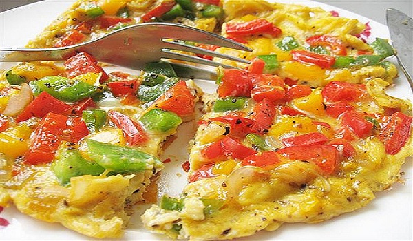 Rainbow Omelette Recipe