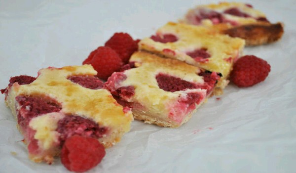 Raspberry Custard Kuchen