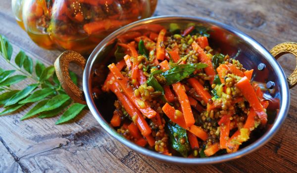 Spicy Carrot Pickle Recipe