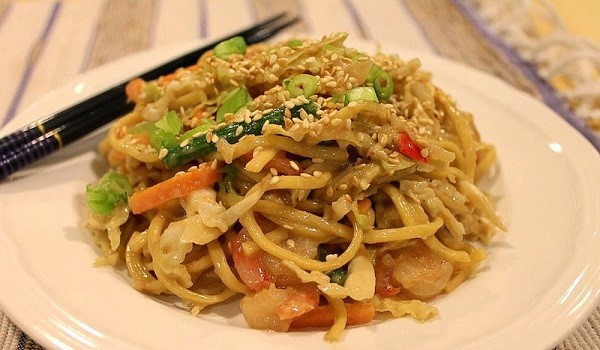 Spicy Sesame Noodles With Peanut Sauce Recipe