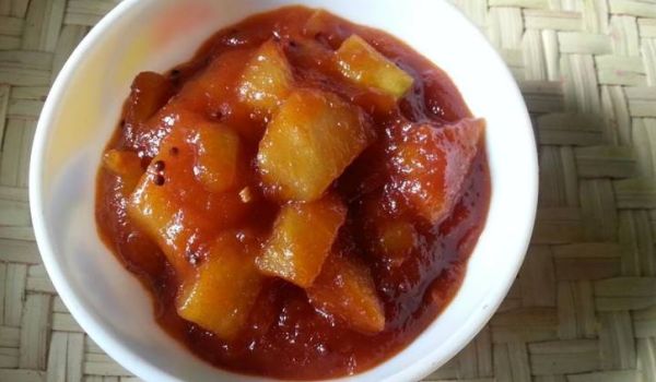 Sweet and Sour Mango Pickle
