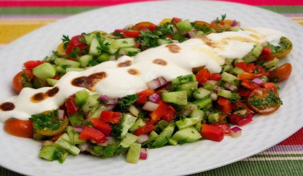 Turkish Chopped Salad Recipe