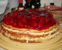 Cherry Cheesecake  Recipe