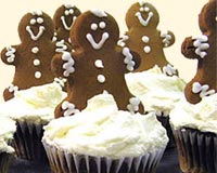 Gingerbread Cupcakes with Cream Cheese Frosting Recipe