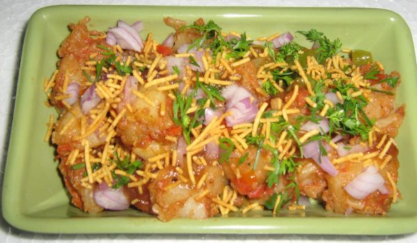 Aloo Anardana Chaat Recipe