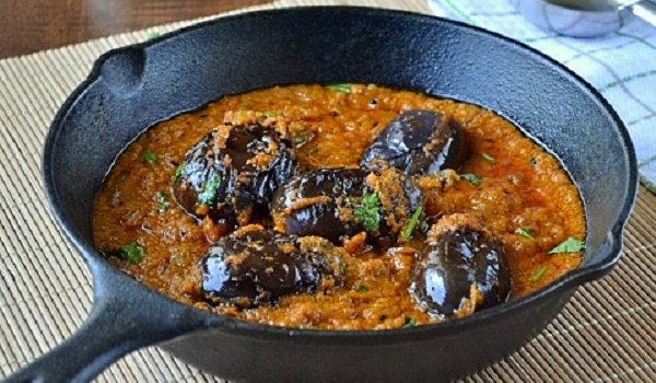 Andhra Brinjal Curry Recipe