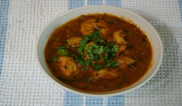 Andhra Shrimp Curry Recipe