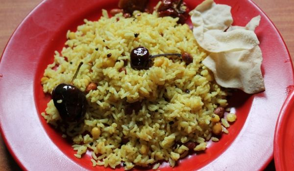 Andhra Tamarind Rice Recipe