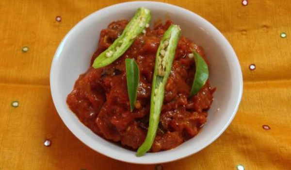 Andhra Tomato chutney Recipe