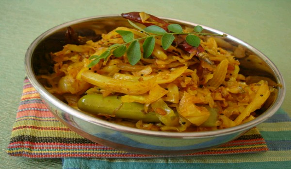Andra cabbage Curry