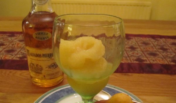 Apple and Calvados Sorbet