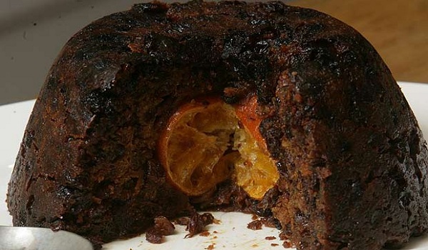 Apple and Carrot Christmas Pudding