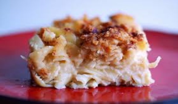 Applesauce Noodle Kugel