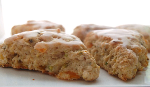 Apricot and Pistachio Scones