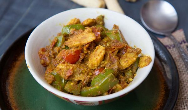 Baby Corn Capsicum Masala