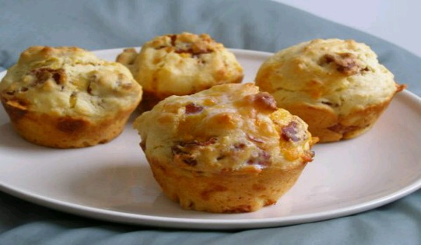 Bacon Cheese Muffins Recipe
