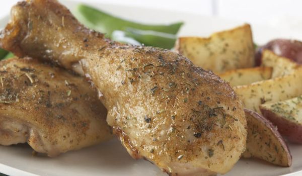 Baked Chicken And Onions Recipe