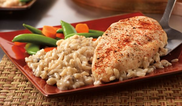 Baked Chicken On Rice