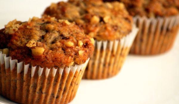 Banana Walnut Muffins