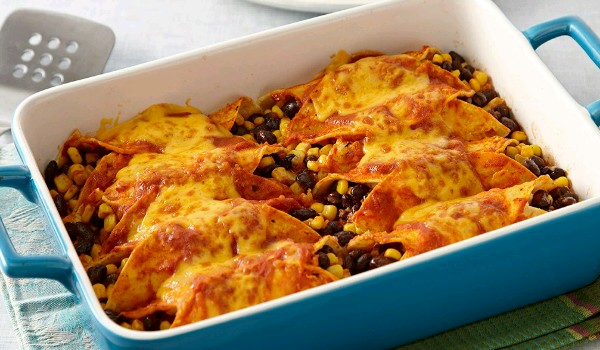 Bean Enchiladas