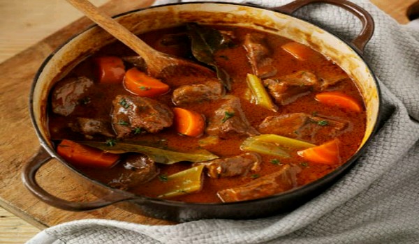 Beef Casserole with Onions Recipe