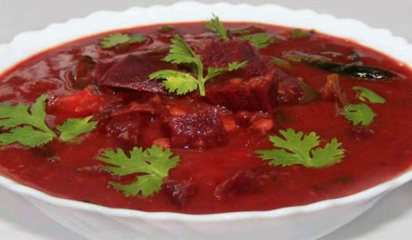 Beetroot Sambar Recipe