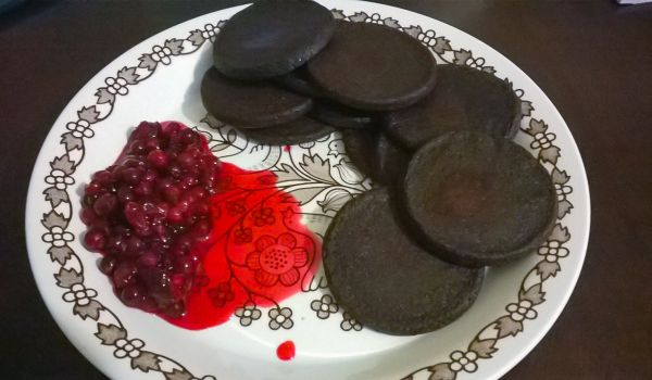 Blood Pancakes Recipe