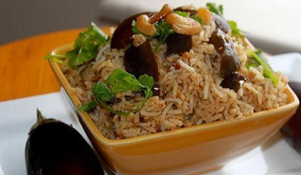 Brinjal Rice Recipe