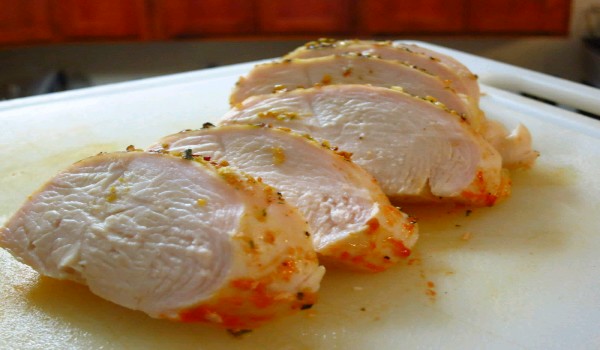 Broiled Chicken Slices