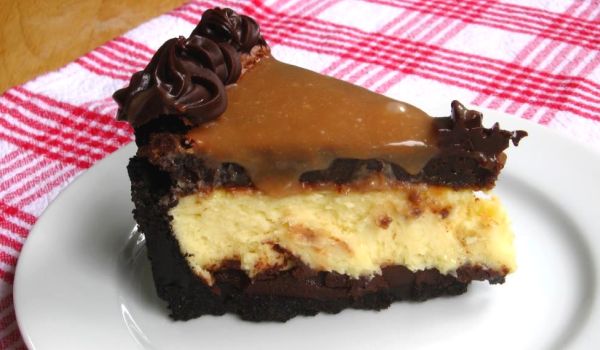 Brownie Caramel Cheesecake Recipe