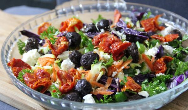 Cabbage Carrot and Tomato Salad Recipe