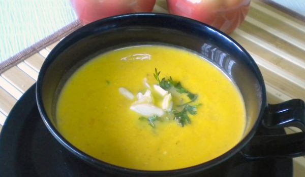 Carrot And Almond Soup Recipe