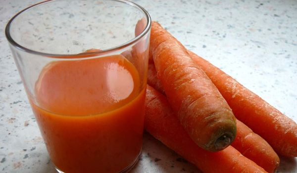 Carrot Coconut Juice Recipe