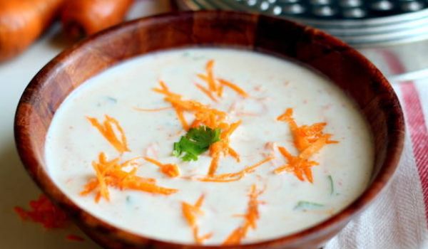 Carrot Raita Recipe