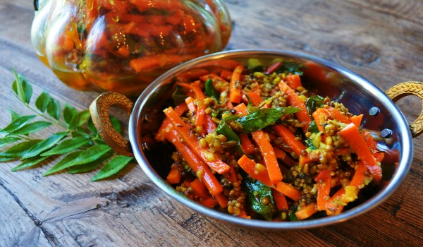 Carrots & Chilies Pickle Recipe