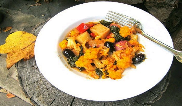 Cauliflower Stifado Cauliflower Stifado
