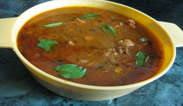 Chettinad Chicken Soup Recipe