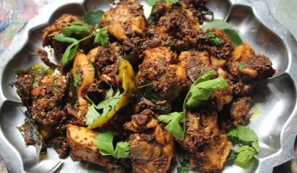 Chettinad Chicken Varuval Recipe
