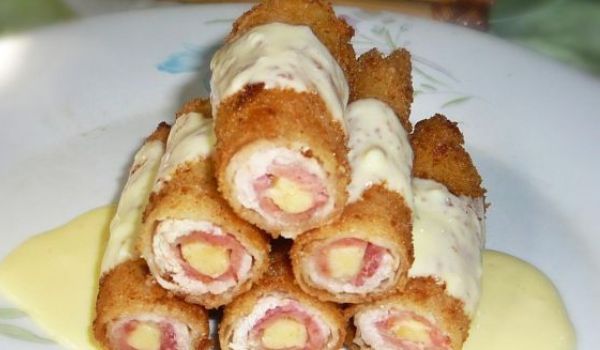 Chicken Cheese Rolls