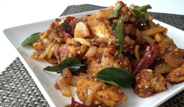 Chicken Varuval Recipe