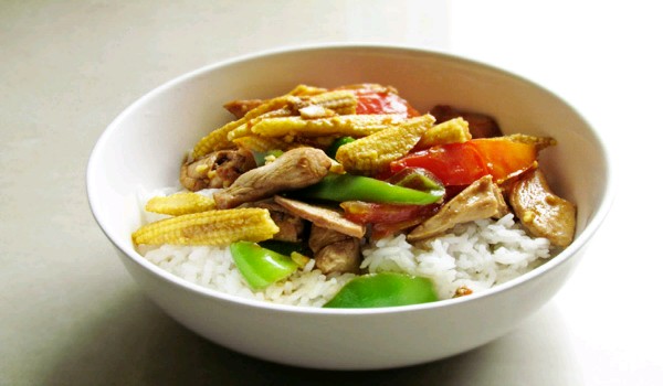 Chicken With Baby Corn