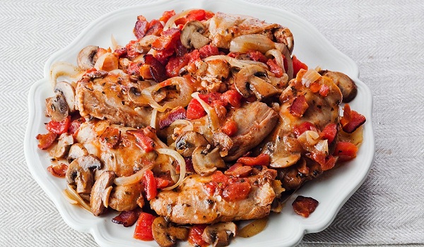 Chicken with Tomatoes Recipe