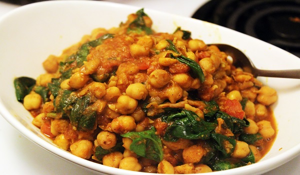 Chickpea And Spinach Curry Chickpea And Spinach Curry