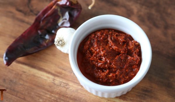 Chilli Garlic Chutney Recipe