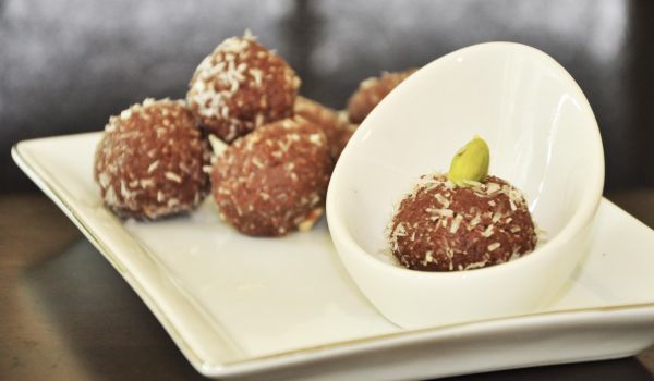 Choco Coconut Laddoos